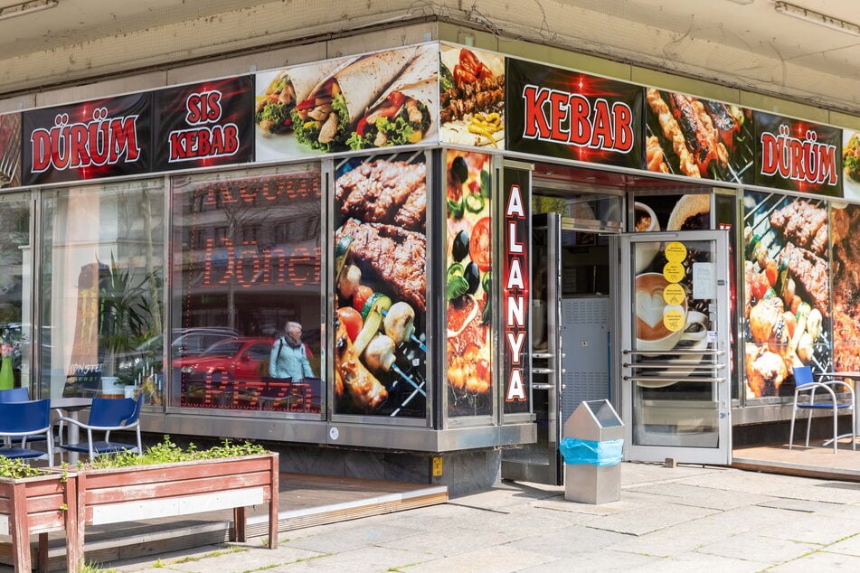 Alanya Kebab in der Chemnitzer Innenstadt: Das beliebte Döner-Lokal hat nun geschlossen.