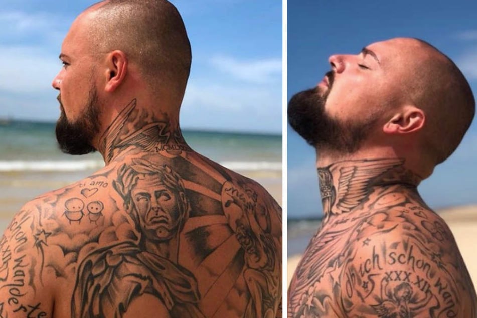 Ist hier überhaupt noch Platz für das Tattoo seiner Liebsten?