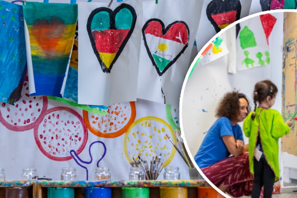 Hamburg: Keine Therapie, aber ähnlich: "Malraum" für geflüchtete Kinder feiert Zehnjähriges