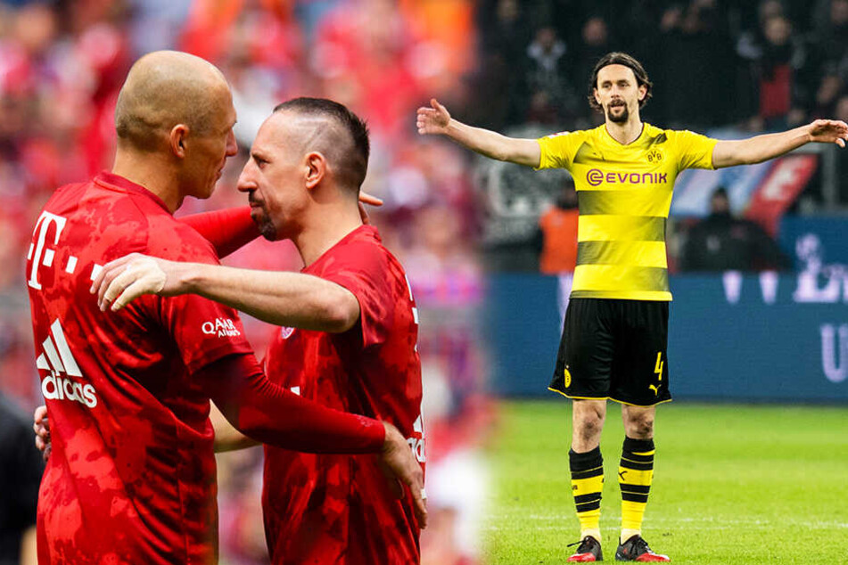 Arjen Robben (l.), Franck Ribery (M.) und Neven Subotic könnten mit ihren Qualitäten viele Mannschaften verstärken. (Bildmontage)