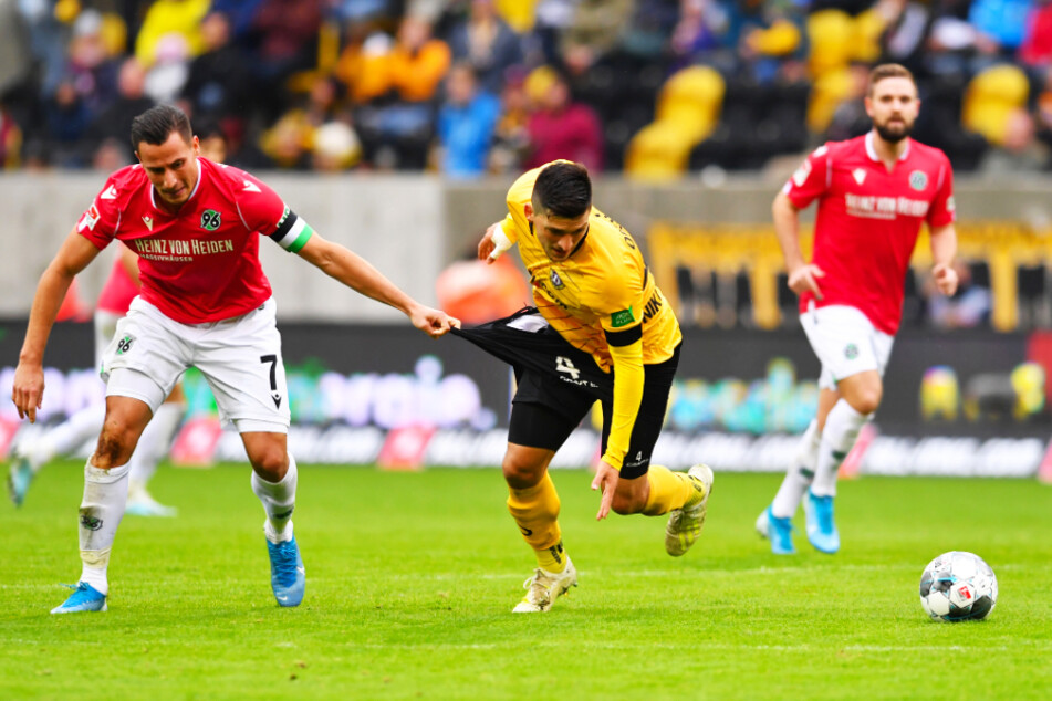 Jetzt gibt's kein Halten mehr! Hannovers Edgar Prib (l.) trifft am 17. Mai auf Jannis Nikolaou und dessen Dynamos.