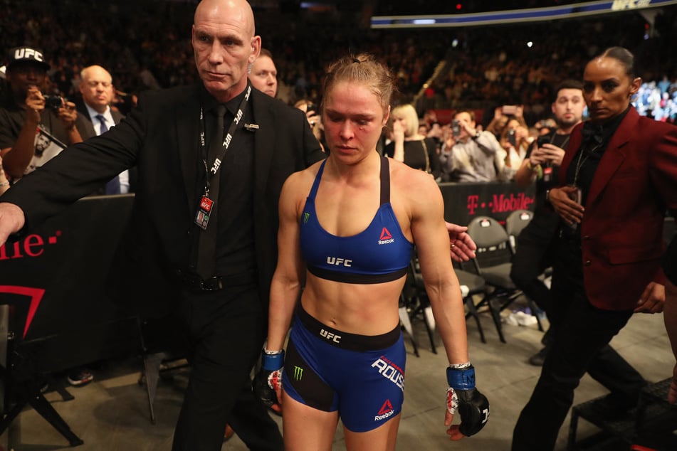 In der UFC erkämpfte sich Ronda Rousey (37) den Spitznamen der "härtesten Frau der Welt". (Archivfoto)