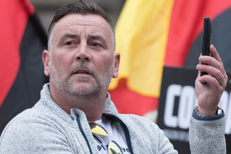 Lutz Bachmann, Gründer und Anführer des fremdenfeindlichen Pegida-Bündnisses.