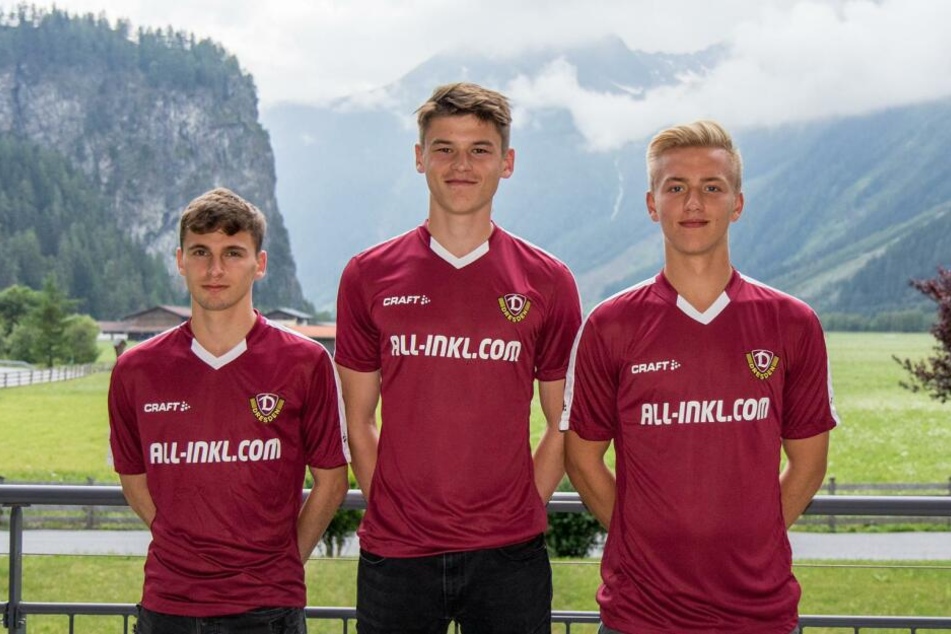 Christoph Schurz, Maximilian Großer und Nick Huenig.
