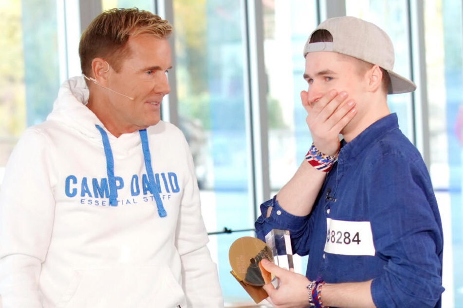 Dieter Bohlen überreichte Taylor seine Goldene CD.