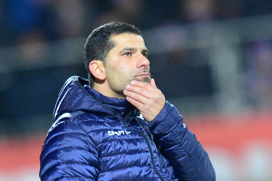 Der Trainer des SV Darmstadt 98, Dimitrios Grammozis.