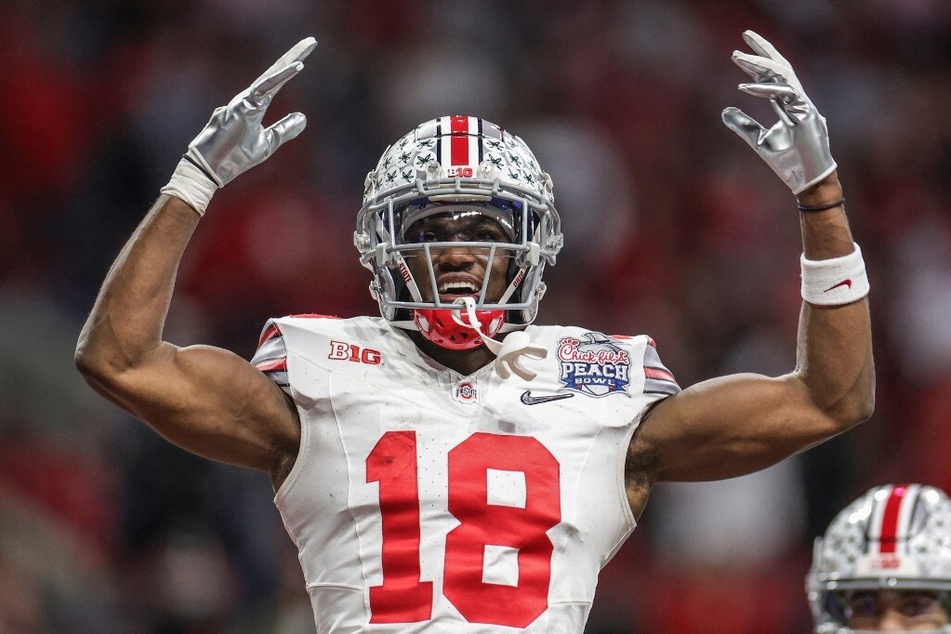 Ohio State wide receiver Marvin Harrison Jr. is widely projected as the top offensive draft prospect outside the quarterback position.