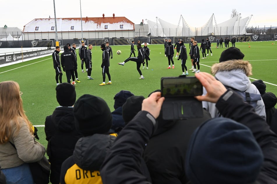 In dieser Woche müssen die Fans auf das öffentliche Training verzichten.