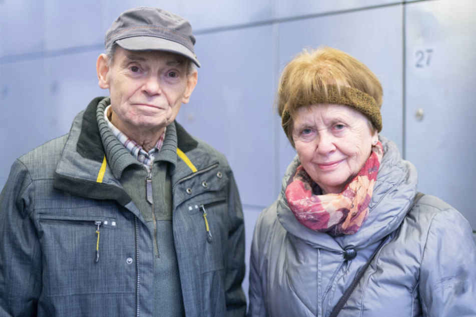 Waren zum ersten Mal in ihrem Leben im Gefängnis: das Dresdner Rentnerehepaar Bettina (75) und Ullrich Rauch (79).