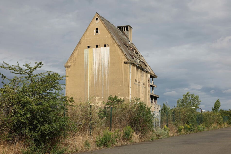 In diesem alten Silo am Lindenauer Hafen wurde die Leiche gefunden.