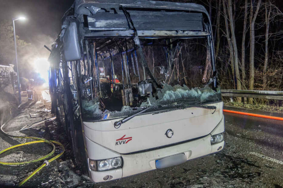 Alle Fahrgäste konnten rechtzeitig aussteigen.