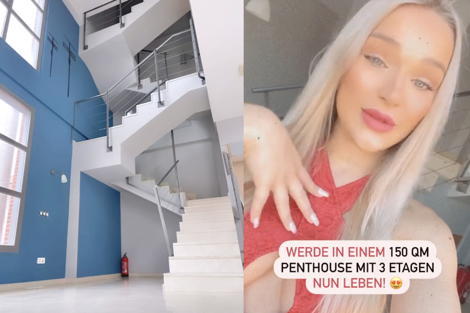 Emmy Russ (21) hat sich ihr erstes eigenes Haus gekauft.