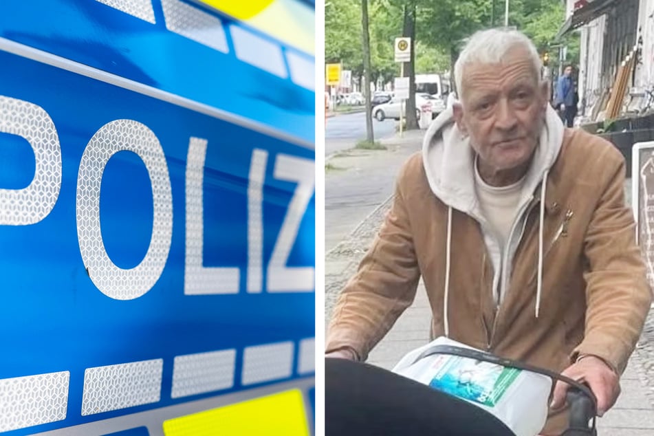 Mit diesem Foto sucht die Berliner Polizei nach dem vermissten Domenico L. (85).
