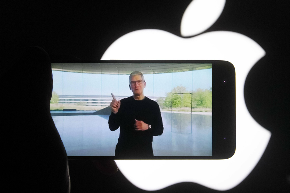 Apple CEO Tim Cook during the Fall 2020 Apple launch event.