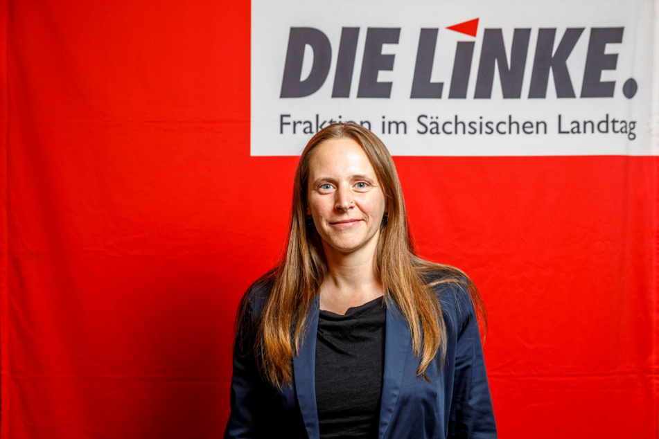Sarah Buddeberg (38, Linke).