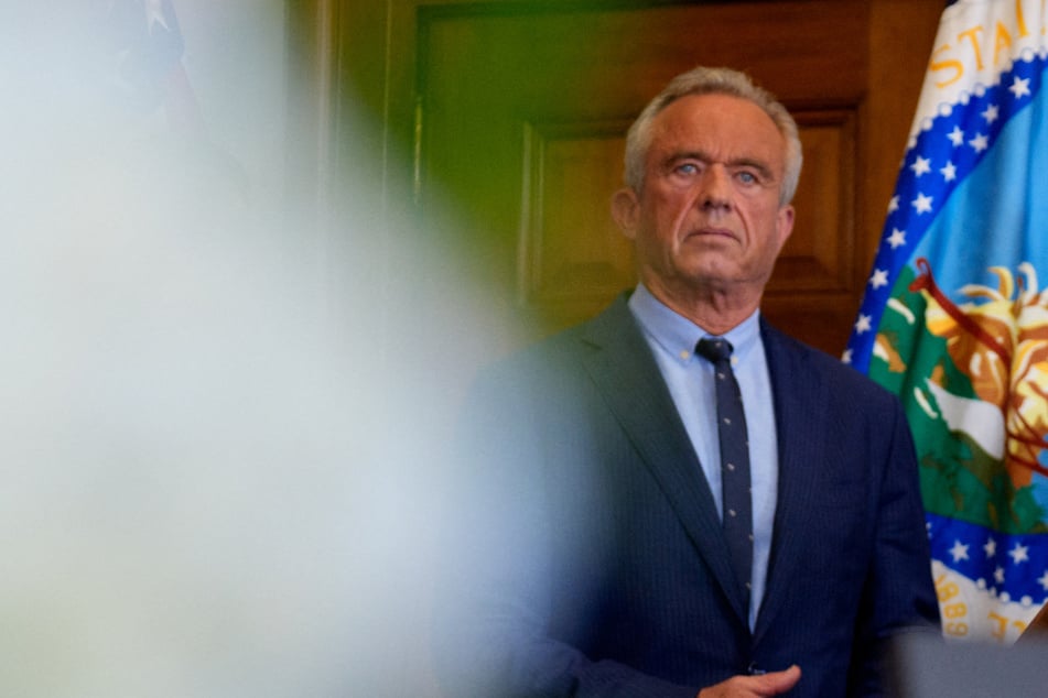Robert F. Kennedy Jr. pointed the finger at offshore windmills in a bizarre attempt to rail against whale deaths of the US coast.