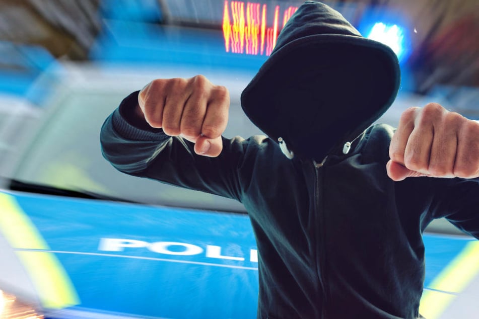 Die Polizei in Mittelhessen fahndet nach den zwei Angreifern (Symbolbild).