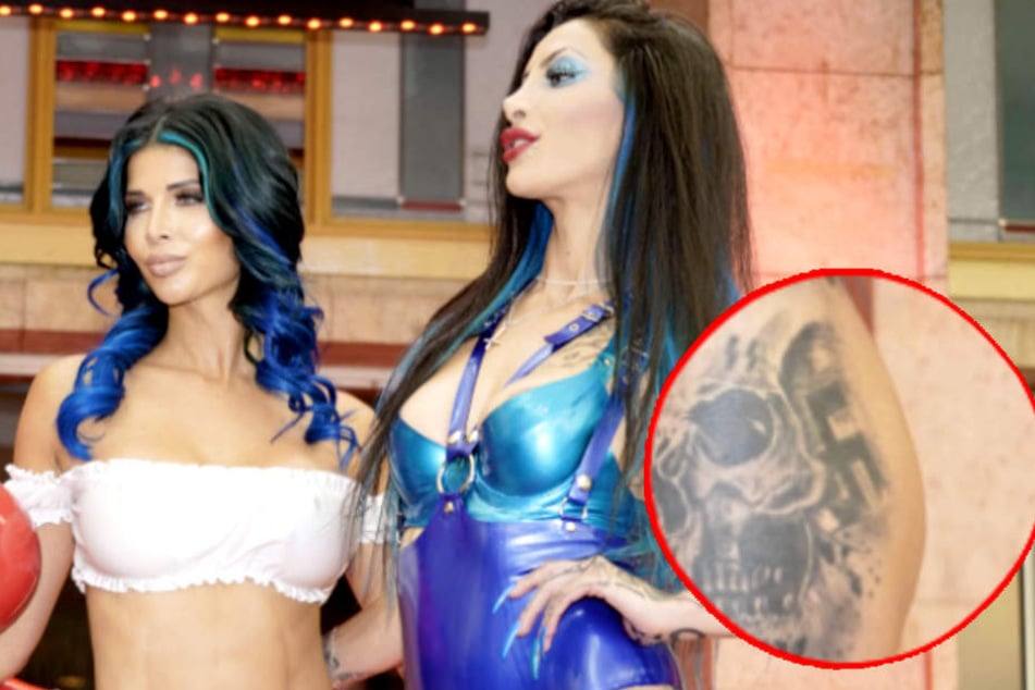 Tattoo-Skandal auf der "Venus"! Domina trägt Hakenkreuz