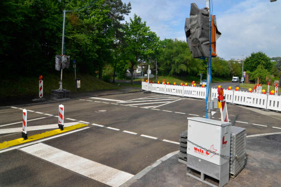 Ab 7. Mai sollte die Ampel in Betrieb genommen werden.