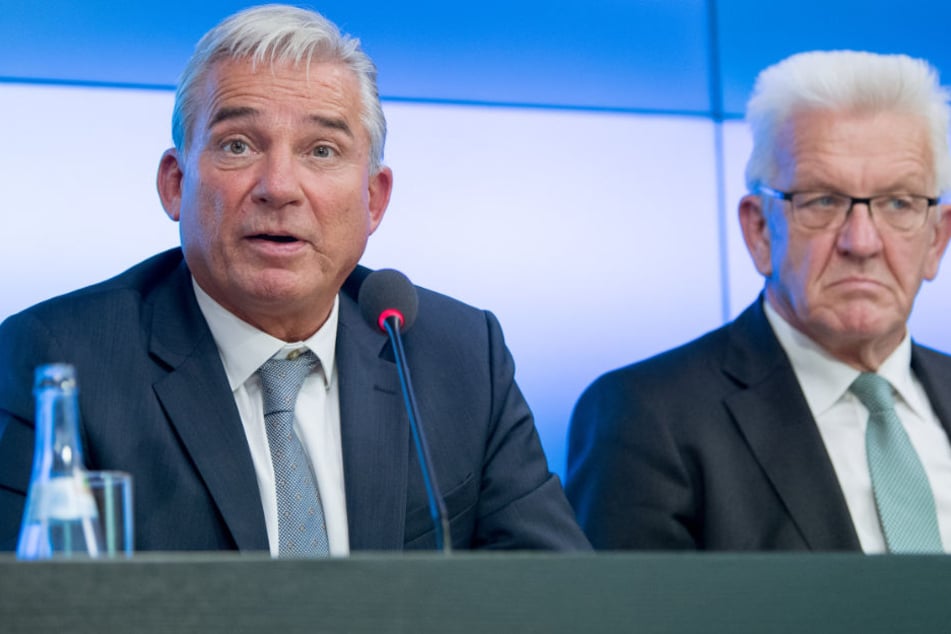 Thomas Strobl (links) spielen? Für Kretschmann (rechts) eine Anmaßung.