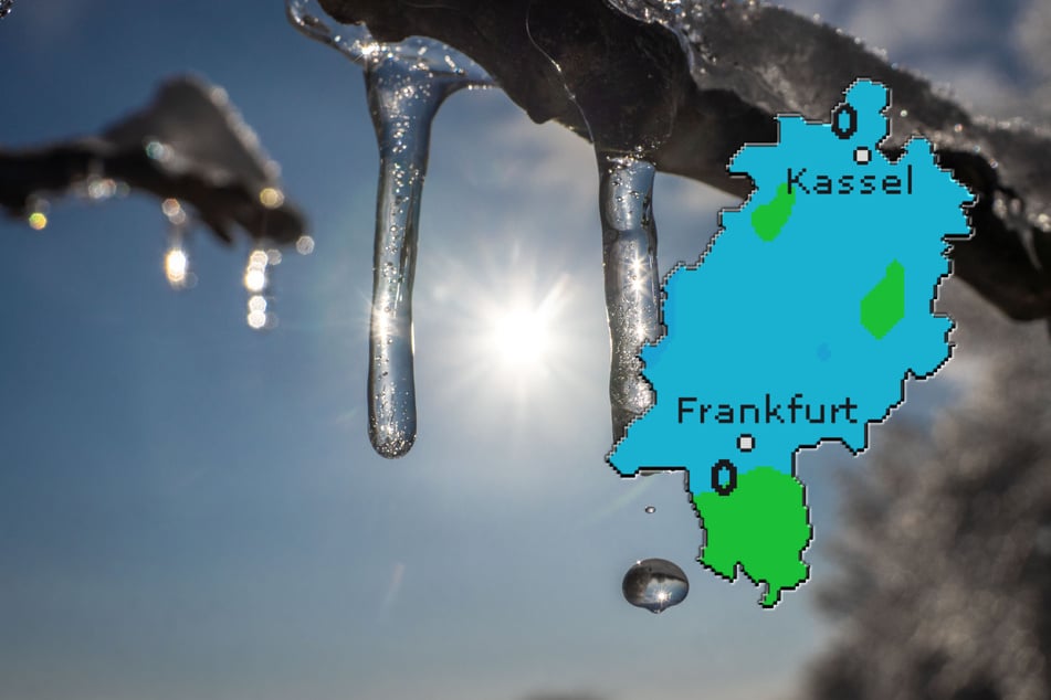 In der Nacht zum Samstag sollen sich die Temperaturen in Hessen laut "wetteronline.de" (Grafik) um die 0-Grad-Marke bewegen.