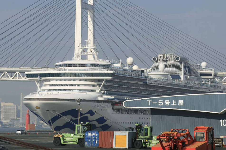 Die Diamond Princess kommt nicht aus den Schlagzeilen.