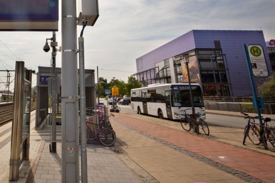 Hinter dem Hauptbahnhof soll die neue Fernbus-Hatestelle entstehen.