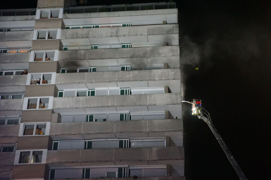 Die Feuerwehr löschte den Brand.
