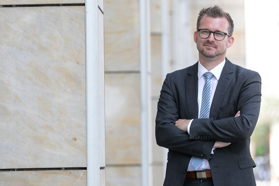 Baubürgermeister Raoul Schmidt-Lamontain (41, Grüne).