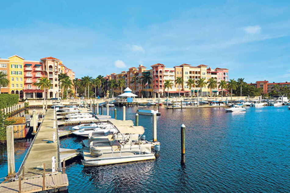 Das Küstenstädtchen Naples gilt in Florida als Ort der Millionäre.