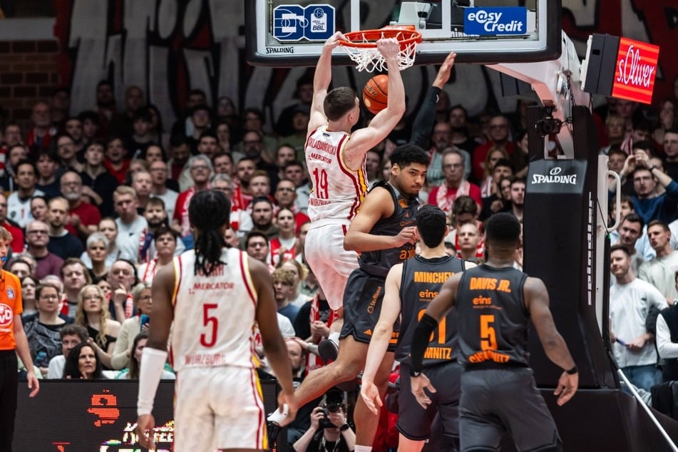 Würzburg brachte die Chemnitzer mit seiner Physis völlig aus dem Rhythmus.