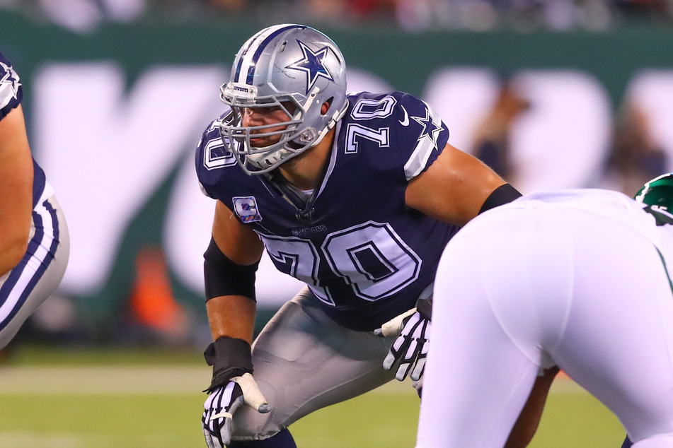 Zack Martin of the Cowboys will miss Dallas' season opener after testing positive for COVID-19 last week.