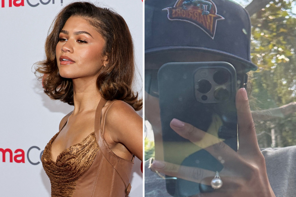 Zendaya quickly shut down rumors of an engagement after fans shared theories about her new ring seen in an Instagram photo.