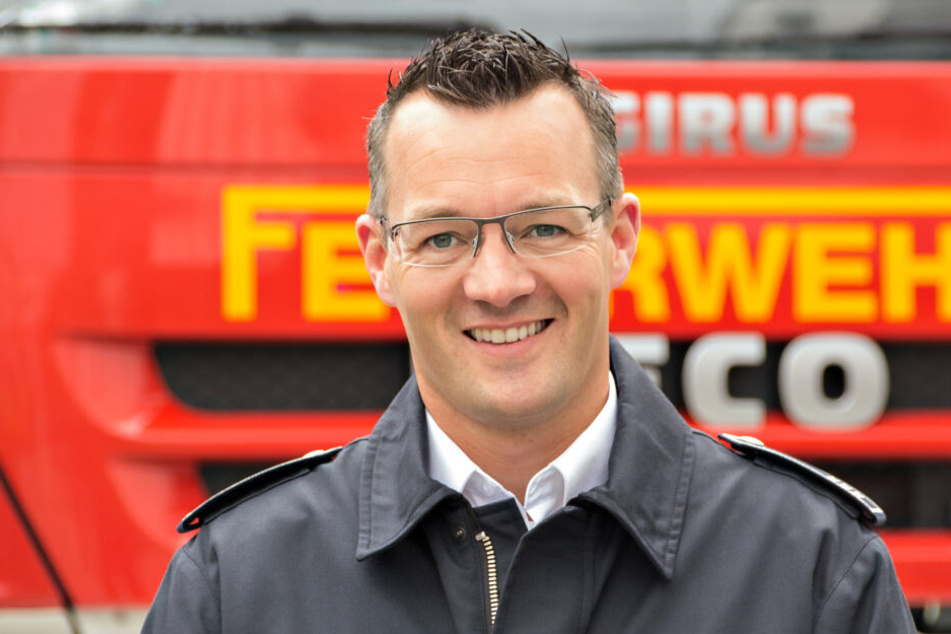 Matthias Mausbach, Leiter der Feuerwehr der Stadt Mettmann.