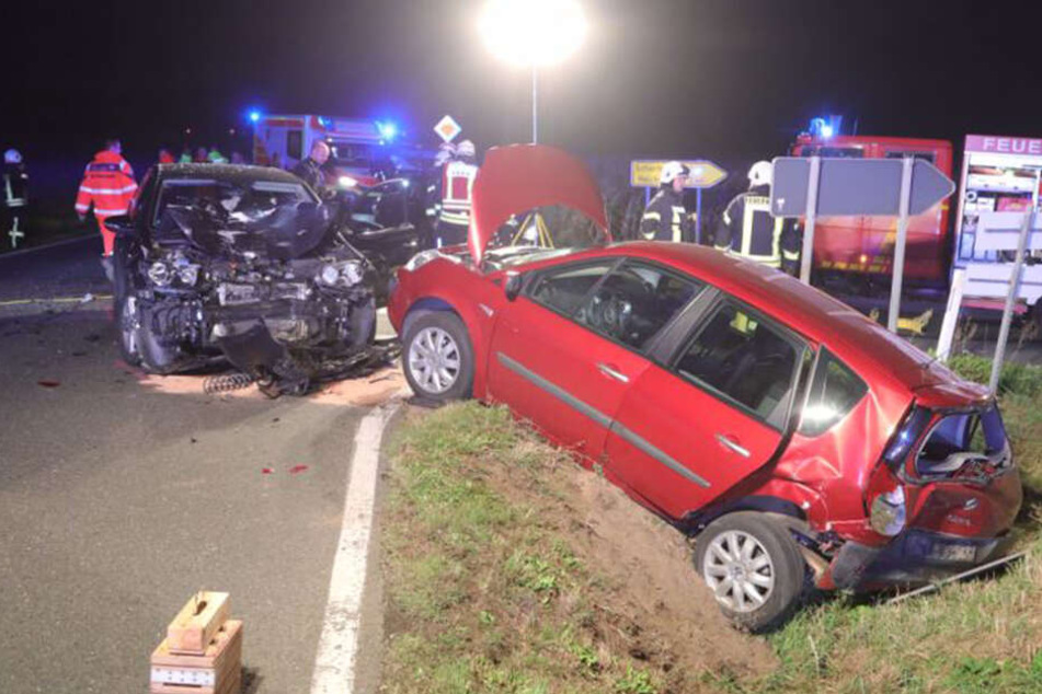 Böse gekracht hat es am Samstagabend auf der S177 bei Klipphausen.