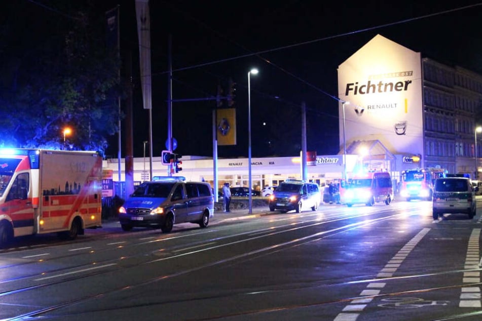 In der Nacht zu Samstag rückte die Feuerwehr in die Wurzner Straße aus.