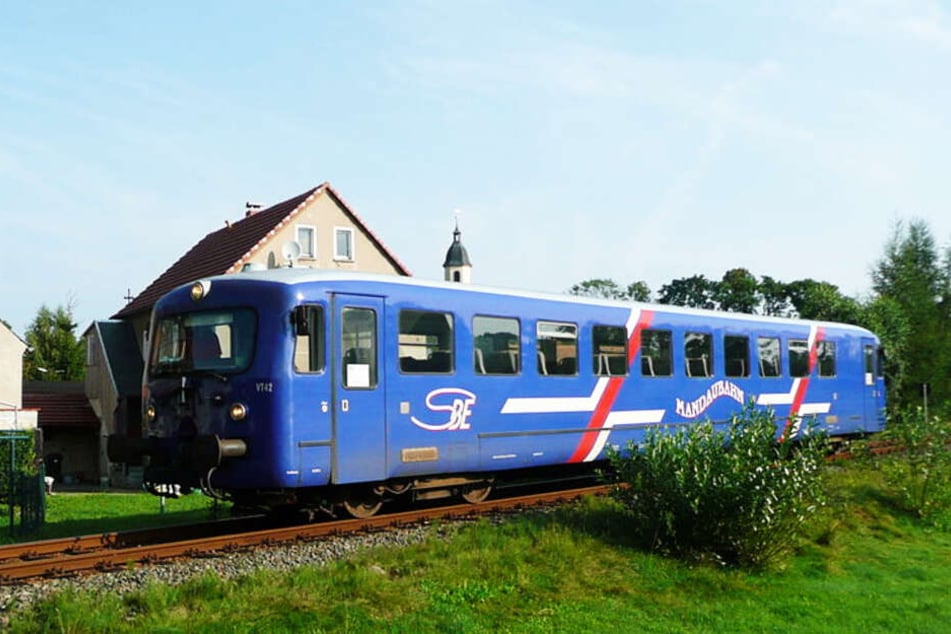 Auch solche Triebwagen wurden einst auf der Strecke eingesetzt.