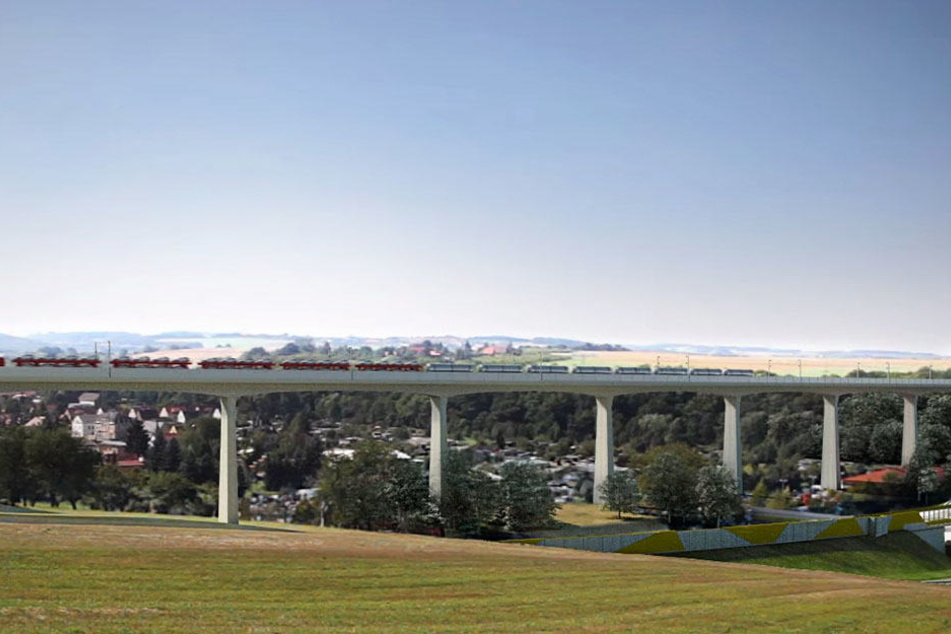 Die neue Zugstrecke Dresden - Prag soll auch über das Seidewitztal vor. Eine Bürgerinitiative hat eigene Vorschläge.