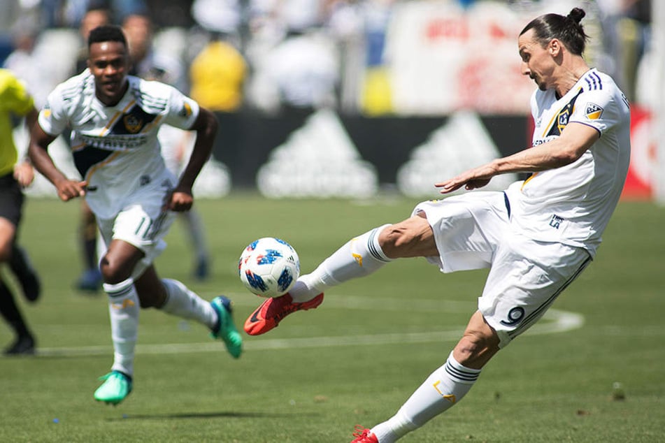 Diese Schusstechnik! Zlatan Ibrahimovic erzielte gegen den FC Toronto ein wunderschönes Tor.