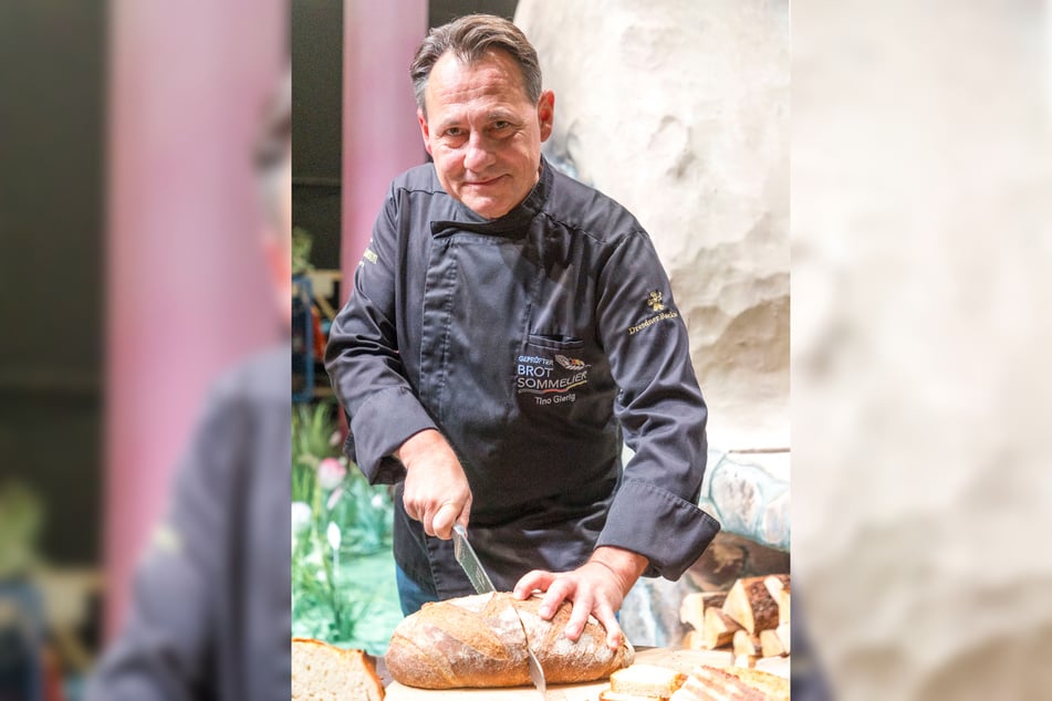Brot-Sommelier Tino Gierig (56) vom Dresdner Backhaus überzeugte mit seinem Roggenbrot.