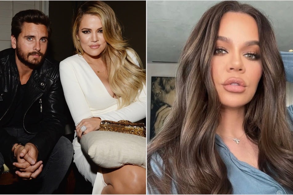 Khloé Kardashian addresses Scott Disick romance rumors in debut podcast episode