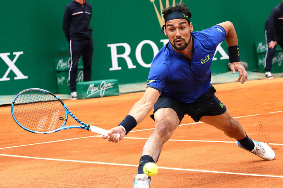 Fabio Fognini hatte seine große Sternstunde beim Tennis-Turnier in Monte Carlo.