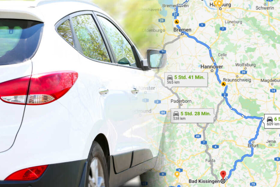 Tagelang fuhr der 16-Jährige mit dem gestohlenen SUV durch Deutschland.