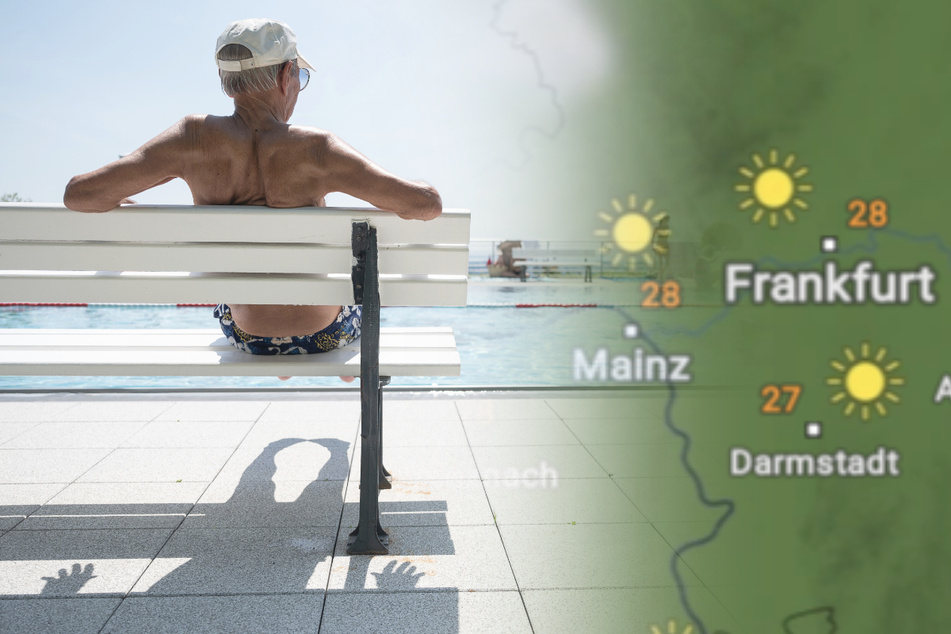 Am Sonntag ist vielerorts in Hessen Freibad-Wetter angesagt.