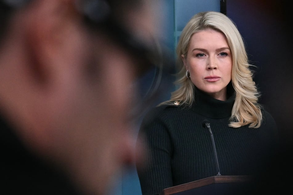 White House Press Secretary Karoline Leavitt pinned the blame on Democrats for ICE's fatal shooting of Alex Pretti in Minneapolis.