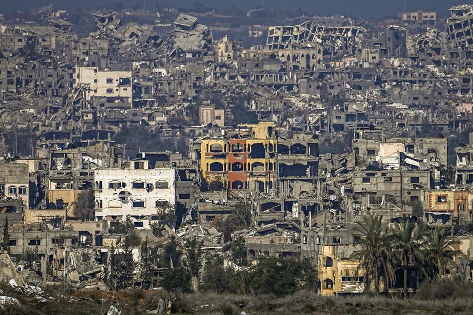 Ein zerstörter Teil von Gaza-Stadt. (Archivbild)