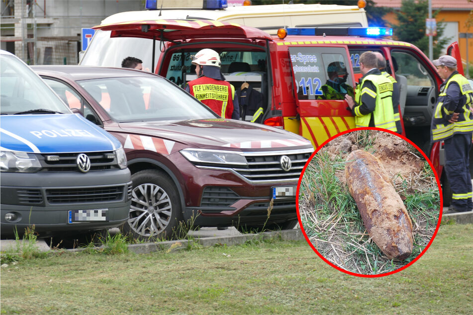Berlin: Bagger-Fahrer findet 60 Kilo Fliegerbombe: Edeka geräumt!