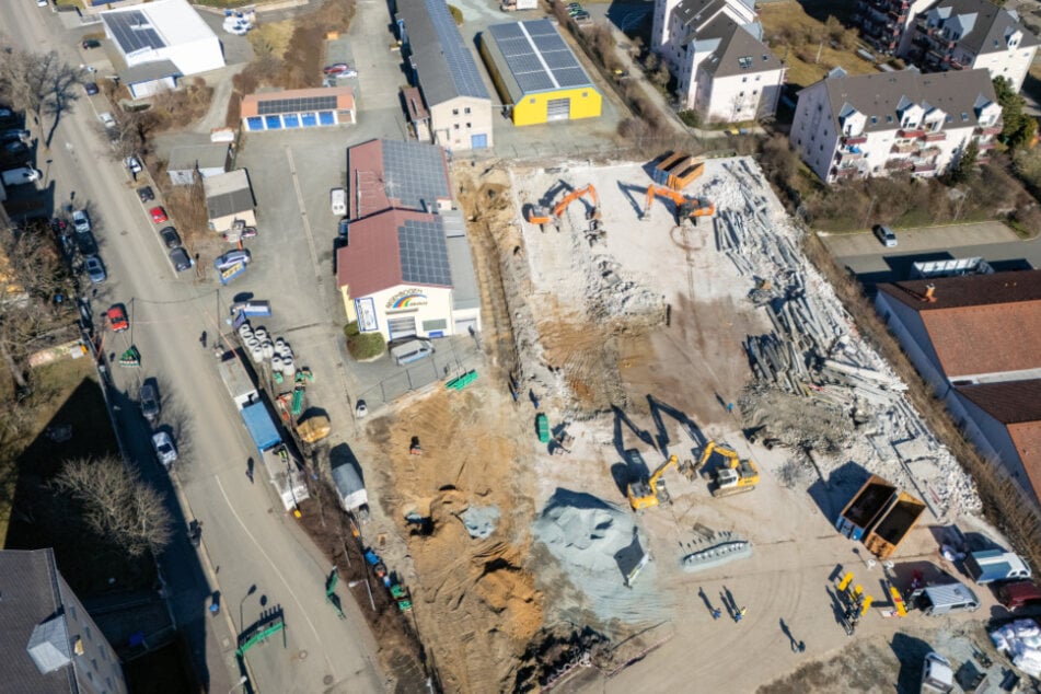 Allein diese Fläche ist für den Neubau des Edeka-Marktes samt Parkplatz vorgesehen.