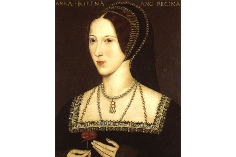 Porträt von Anne Boleyn, der zweiten Ehefrau von Heinrich VIII.