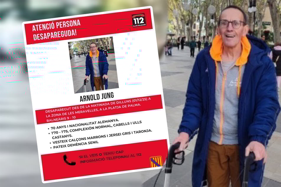 Vermisst auf Mallorca: Demenzkranker Deutscher spurlos verschwunden